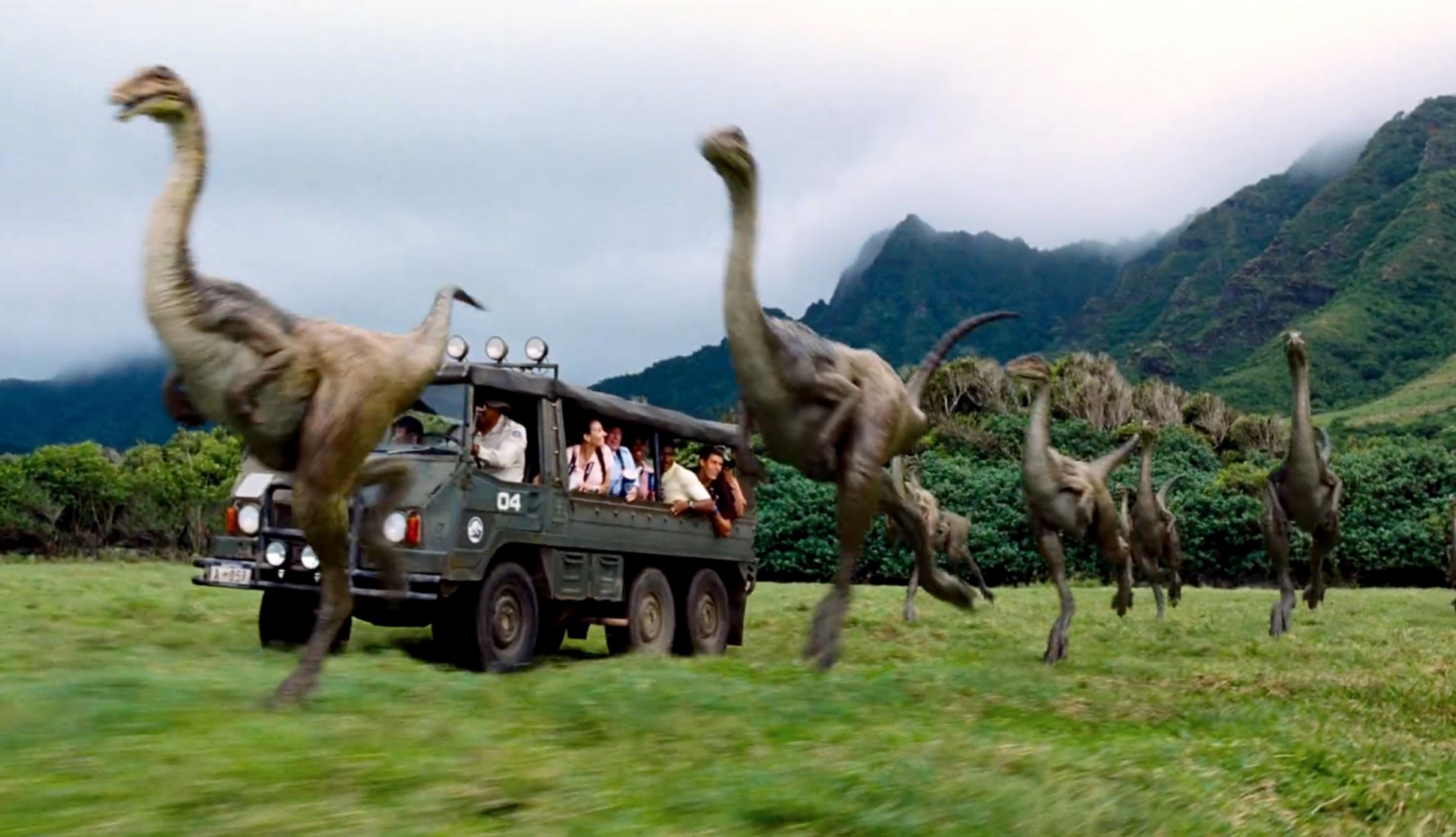 Snapshot from Jurassic World movie