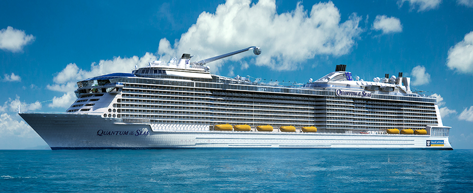 Quantum of the Seas is a potential mega ship to use the new facility. Source: Royal Carribean