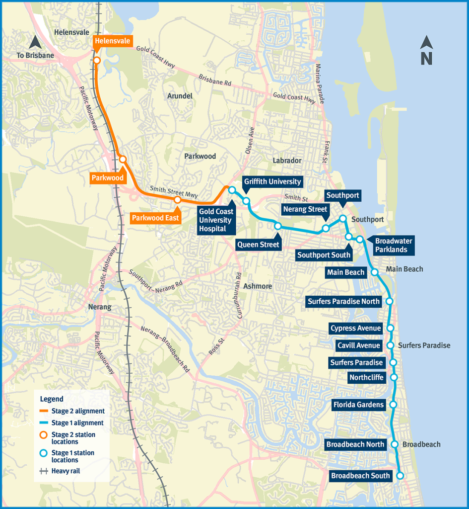 Gold Coast Light Rail Stage 2 on Track with Contractors ...