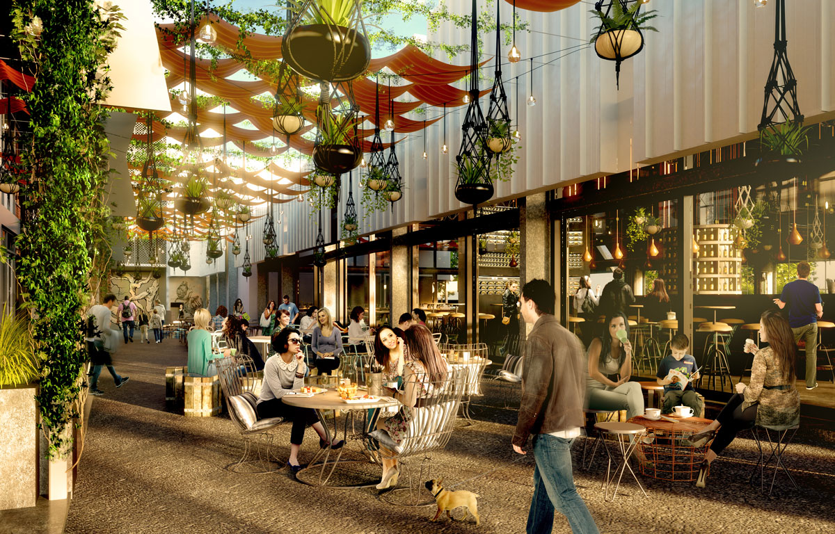 Artist's impression of new Royal Snack Bar Co-op Space
