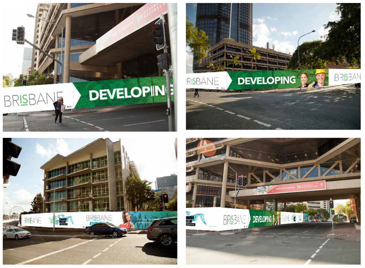 Proposed site hoarding concept from development application documents