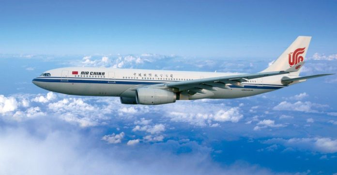 Boeing 330-200 Air China plane. Source: Supplied.