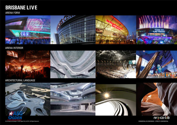 Brisbane Live Arena concepts