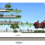 Proposed elevation of 2 Oxford Street, Bulimba
