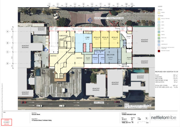 Proposed ground floor configuration