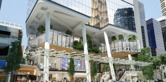 Artist's impression of 360 Queen Street commercial tower proposal
