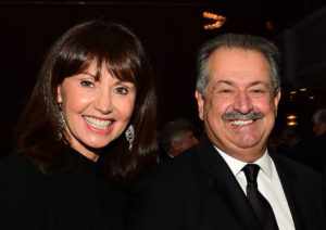 Doners Paula and Andrew Liveris