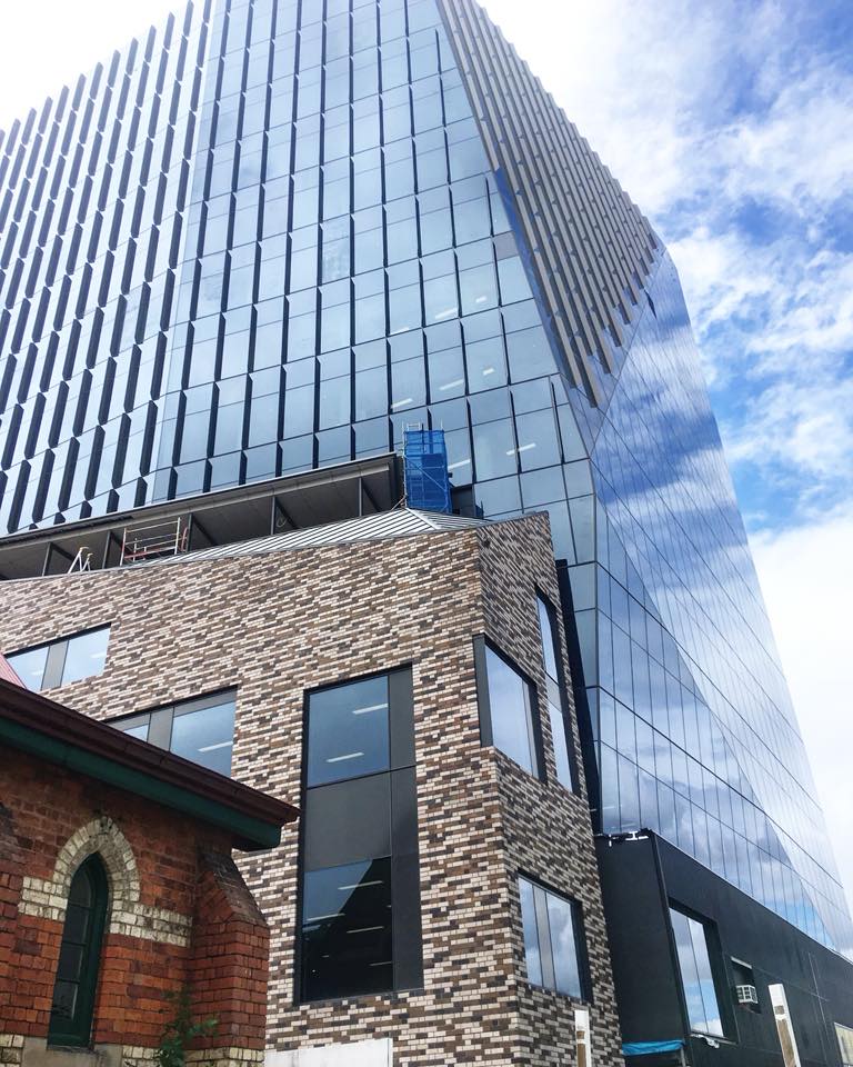 Photo of the now completed 900 Ann Street. Source: Supplied