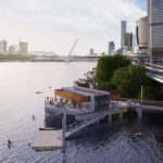 Artist's impression of the Queen's Wharf foreshore development