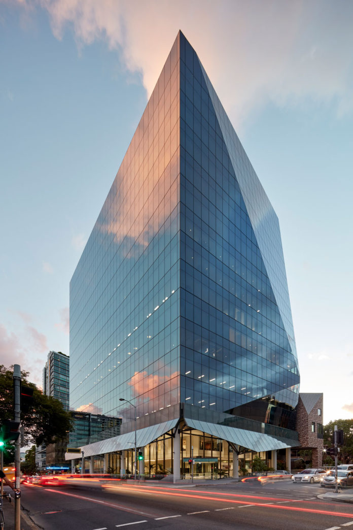 Photo of the now completed 900 Ann Street. Source: Supplied