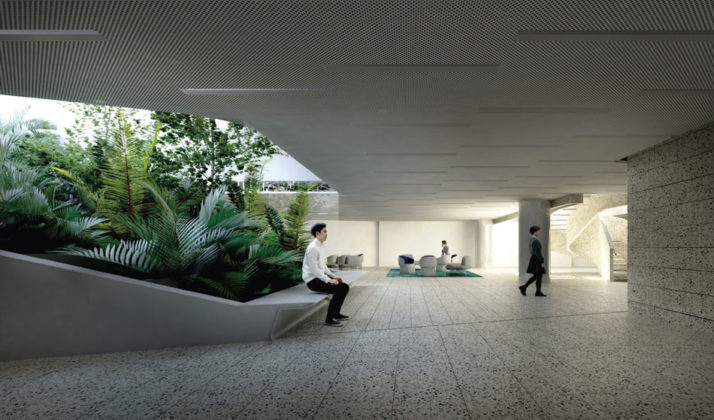Proposed lower level of 895 Ann Street, Fortitude Valley