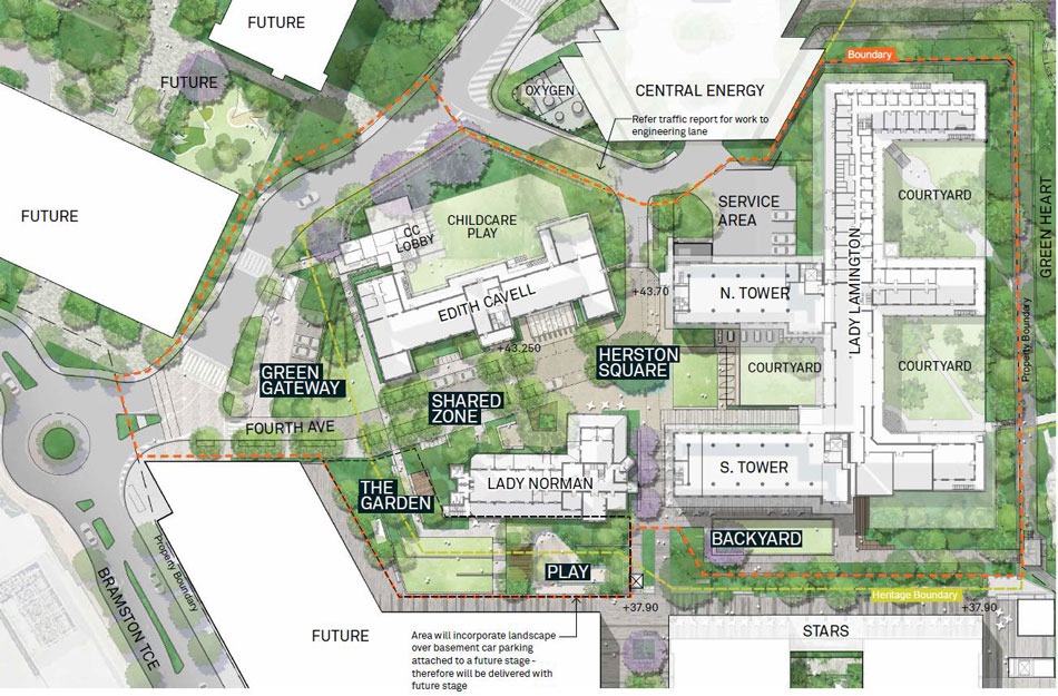 Herston Quarter Development Map