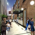 Artist's impression of Aria's proposed Ulster Lane redevelopment