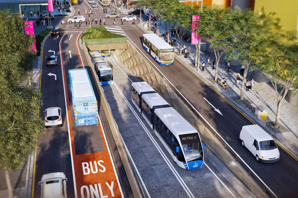 Council Plans Transit Boulevard For Adelaide Street