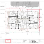 Typical apartment floor plan