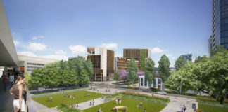 Artist's impression of the Queensland Government's plan the Cultural Centre Precinct