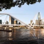 Artist's impression of the finalised design for Neville Bonner Bridge