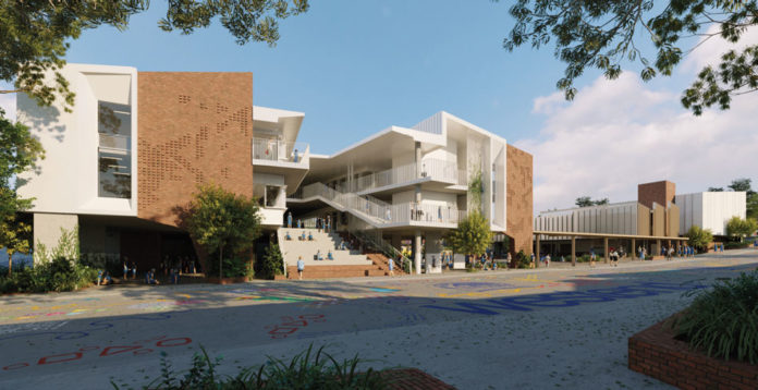 Artist's impression of West End State School Expansion (WESSEX)