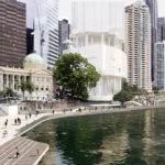 Artist's impression of Customs House section of the City Reach Waterfront Master Plan