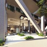 Architectual rendering of proposed 251 Wickham Street, Fortitude Valley