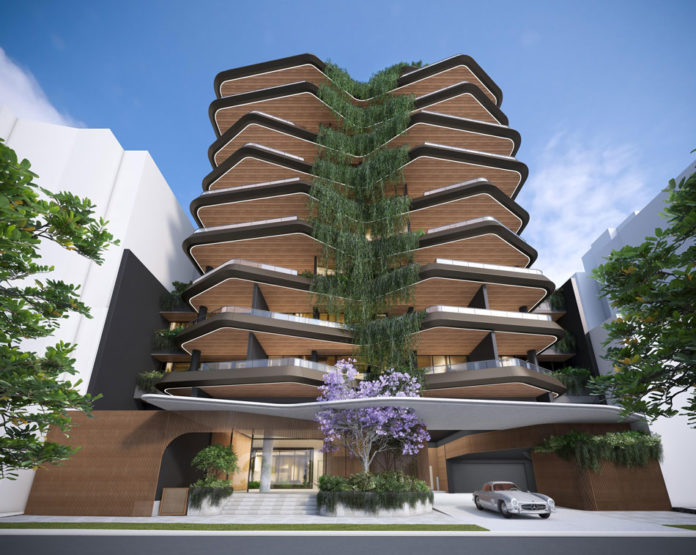 Architectural rendering of 37 Wyandra St, Teneriffe