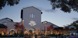 Architectural rendering of the proposed Soda Factory refurbishment
