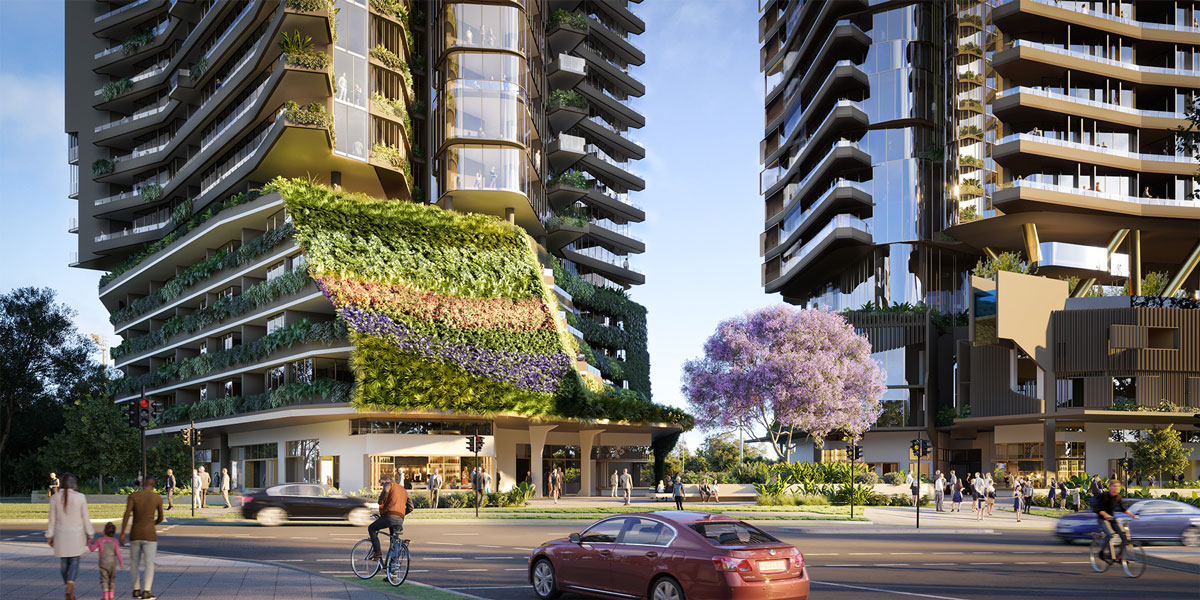 Architectual rendering of 281-297 Montage Road, West End from Vulture Street