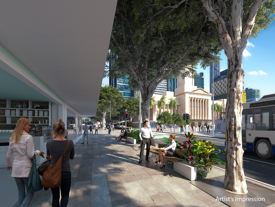 Architectural rendering of Adelaide Street