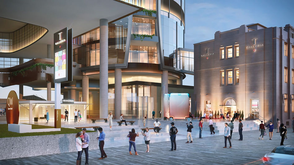 Queen's Wharf retail which will soon house T Galleria by DFS