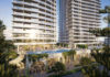 Architectural rendering of The Mondrian Gold Coast