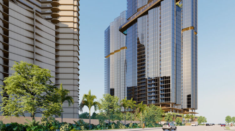 Architectural rendering of SPG's 103 Ferny Avenue, Surfers Paradise