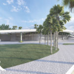 Architectural rendering of proposed Events Hall