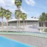 Architectural rendering of proposed Events Hall
