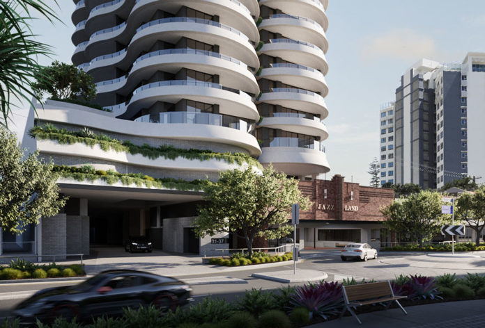 Architectural rendering of Palais in Coolangatta