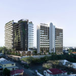 Architectural rendering of new Movenpick Hotel in Spring Hill, Brisbane