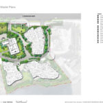 Proposed upper plaza landscaping plan