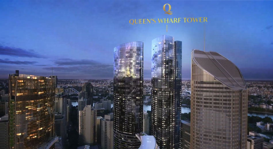 Artist's impression of proposed 'Queen's Wharf Tower'