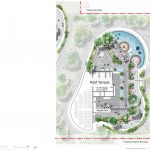 North tower rooftop landscaping plan