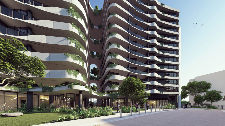 Architectural rendering of Pradella's new West End project 'The Lanes'