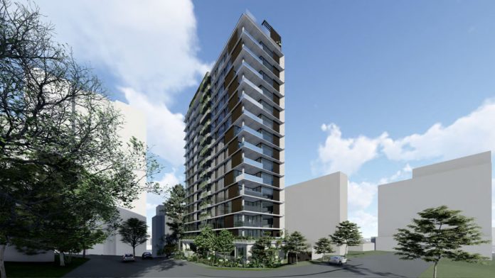 Architectural rendering of 112-130 Lambert Street, Kangaroo Point