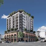 Architectural rendering of the Gardner Vaughan Group's Danby Lane project in Nundah
