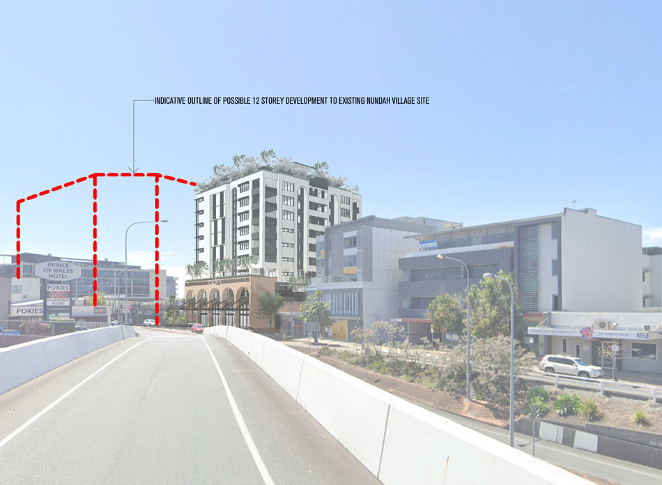 Design rendering of the Gardner Vaughan Group's Danby Lane project in Nundah