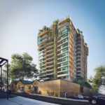 Architectural rendering of 36 Warry Street proposal at the former Keating's Bread Factory