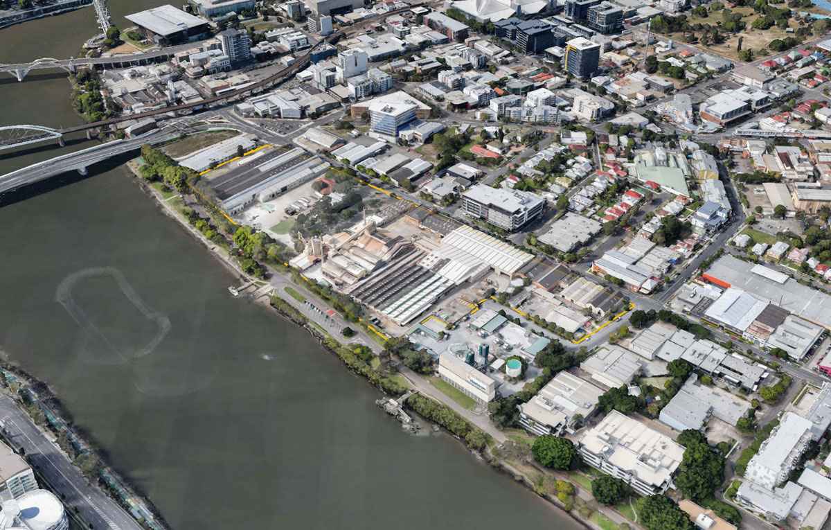 The West End site secured for the International Broadcast Centre for Brisbane 2032