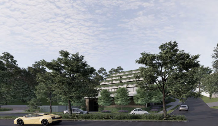 Architectural rendering of 336 Kingsford Smith Drive, Hamilton