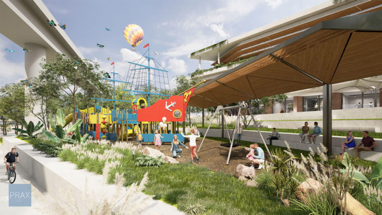 Children's Playground. A vision for Toombul. Source: PRAX