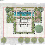 Recreation deck plan of 185 Wharf Street, Spring Hill