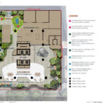 Proposed landscaping for level 1