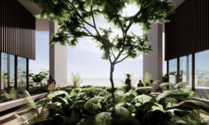 Architectural rendering of proposed Sky Terrace