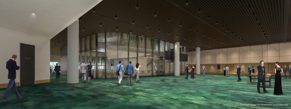 The Star Brisbane Event Centre Foyer Concept Image